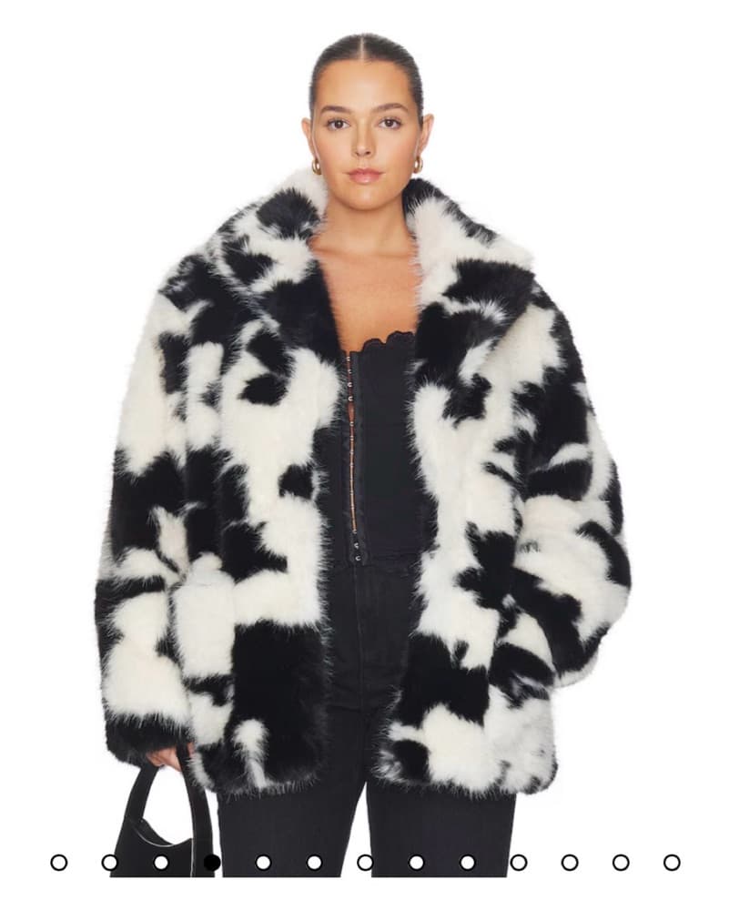 AFRM Fur Jacket - Image 2