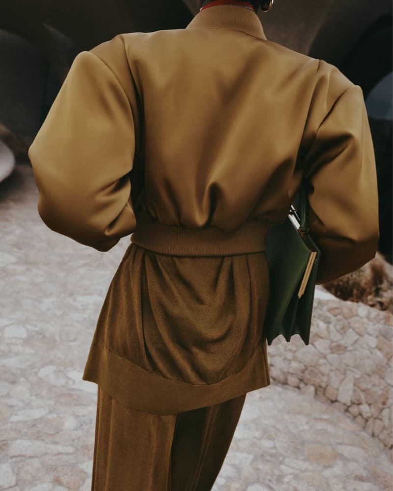 Cropped Helsa Bomber - Image 1