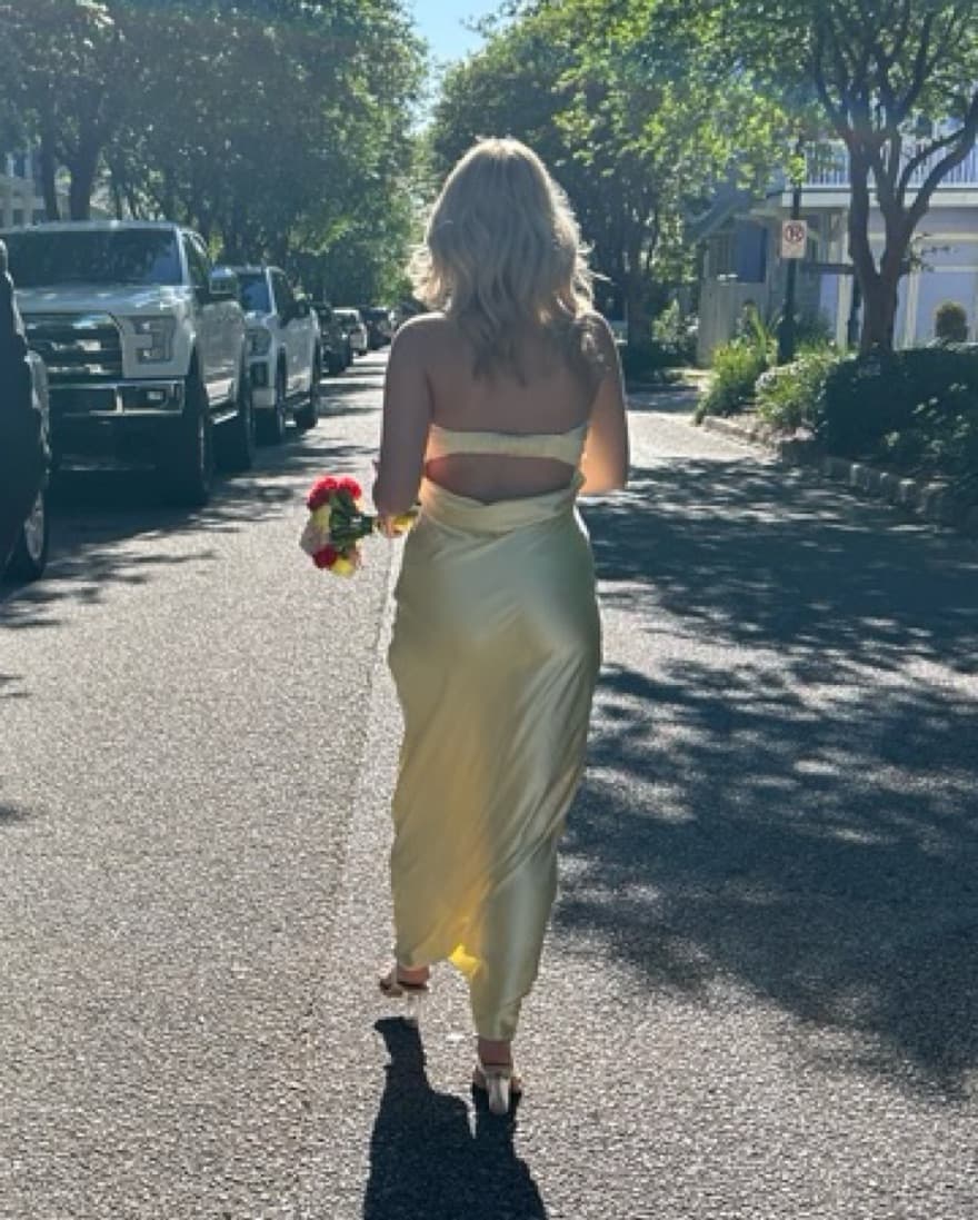 Lucy In The Sky Yellow Gown  - Image 2