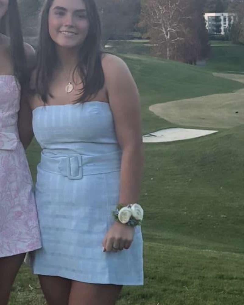 Stylish Strapless Mini Dress - Image 2