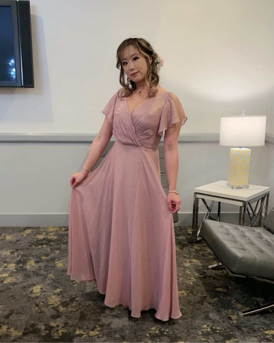 Rose Gold Formal Gown - Image 6