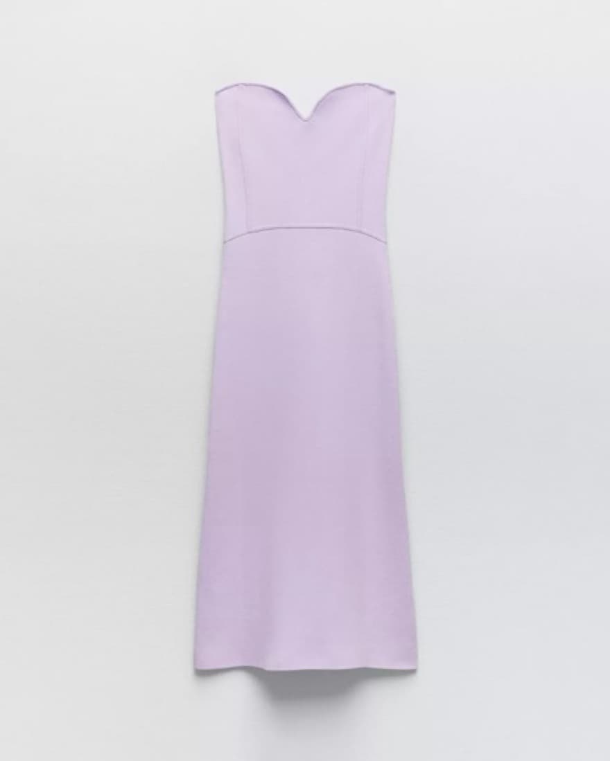 VIRAL Purple Zara Midi Dress - Image 2