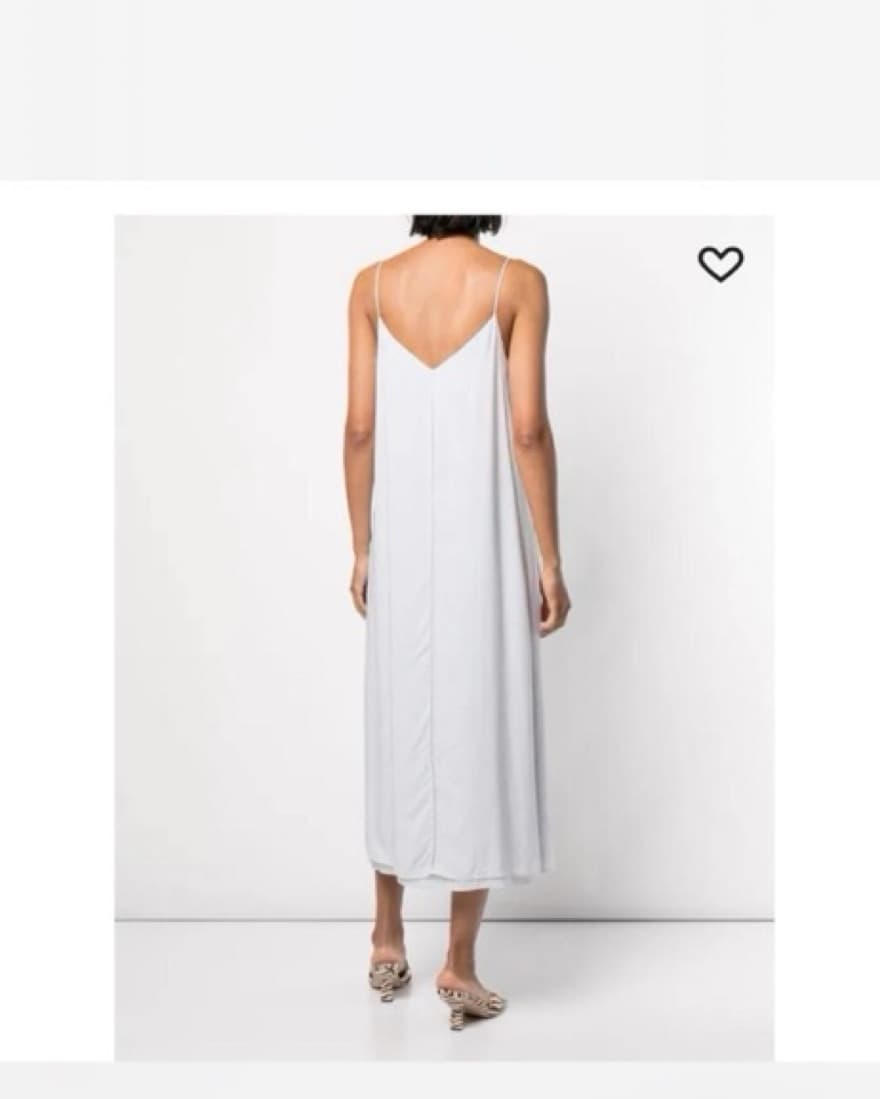 light blue slip dress  - Image 2