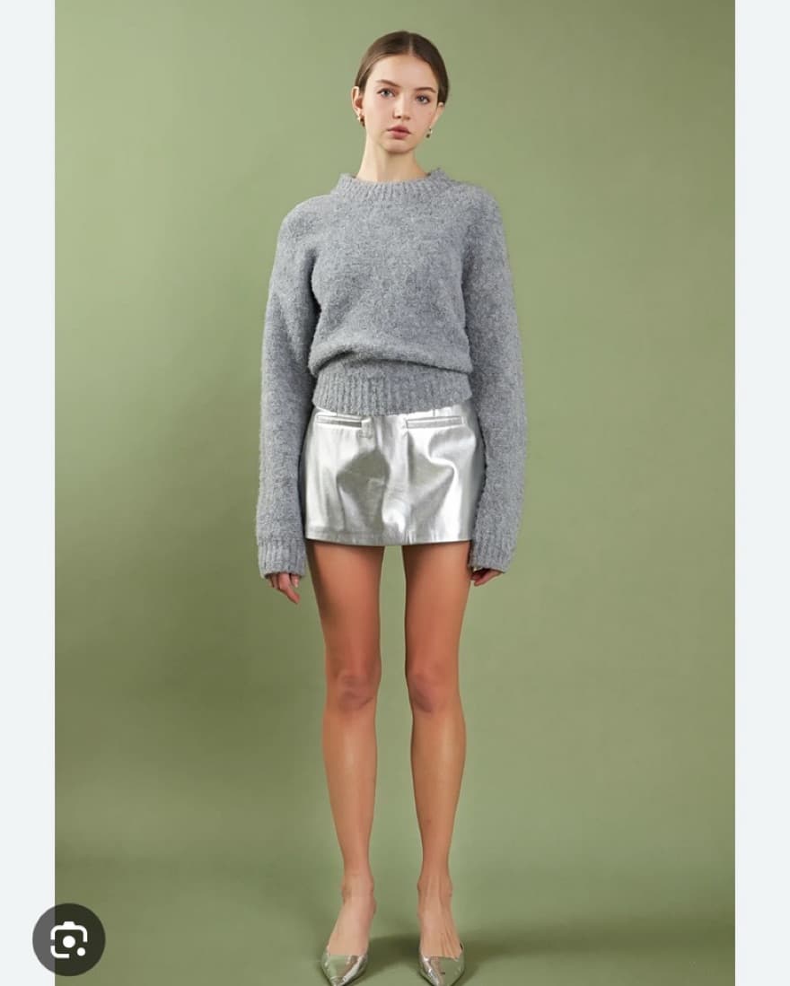 English Factory PU skort (Sold Out!) - Image 1