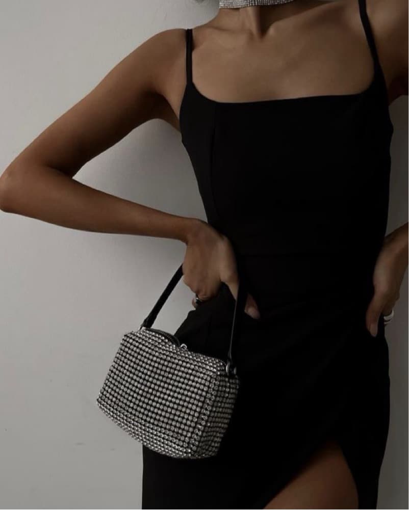 Alexander Wang Rhinestone Heiress Bag - Image 4