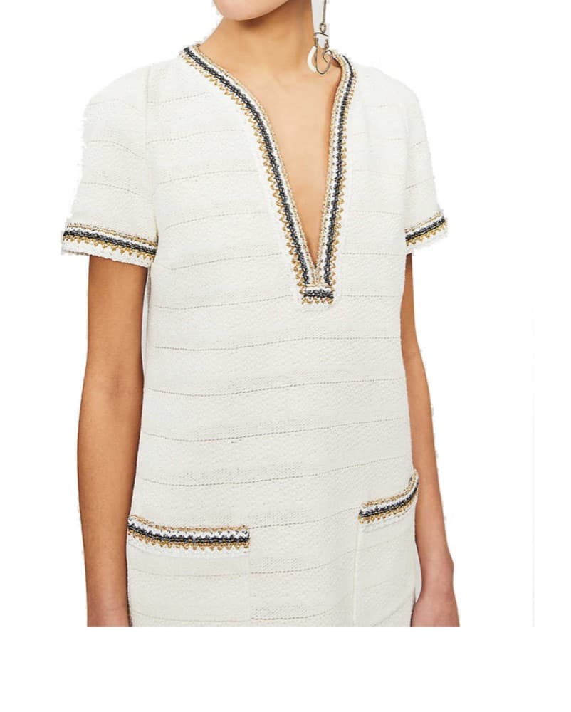 White Sandro Mini dress - Image 3