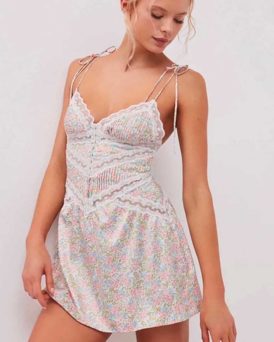 For Love And Lemons - Farrah Slip Dress - Image 1