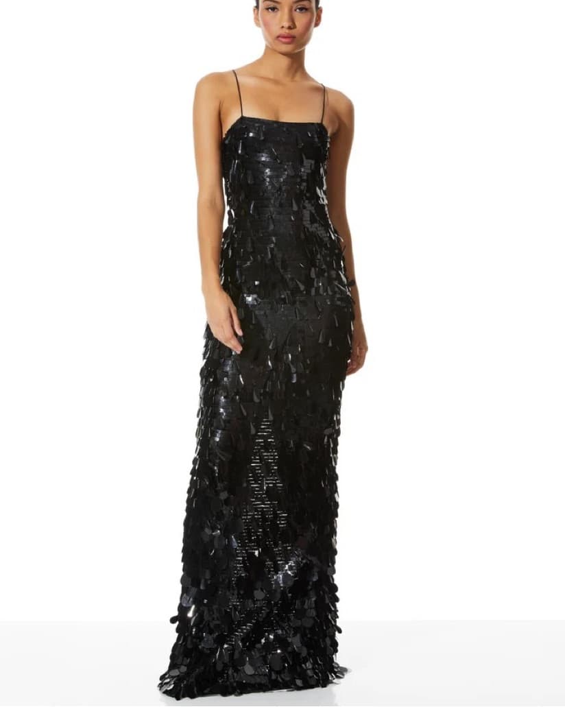 Alice + Olivia Sequin Maxi Gown  - Image 2