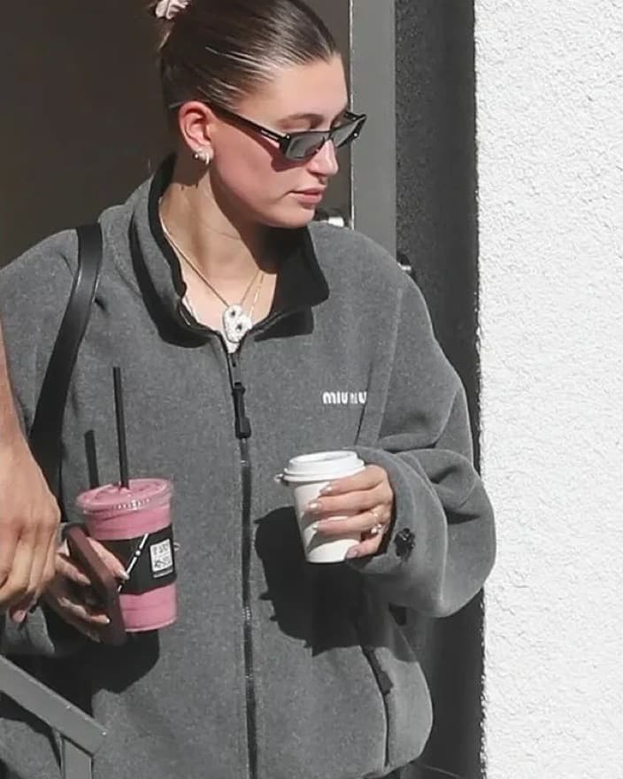 Miu Miu Grey Fleece Size Small - Image 1