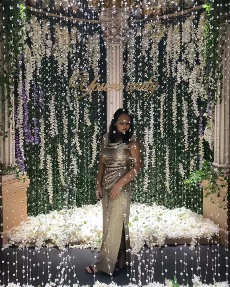 Metallic Gold Gown - Image 1