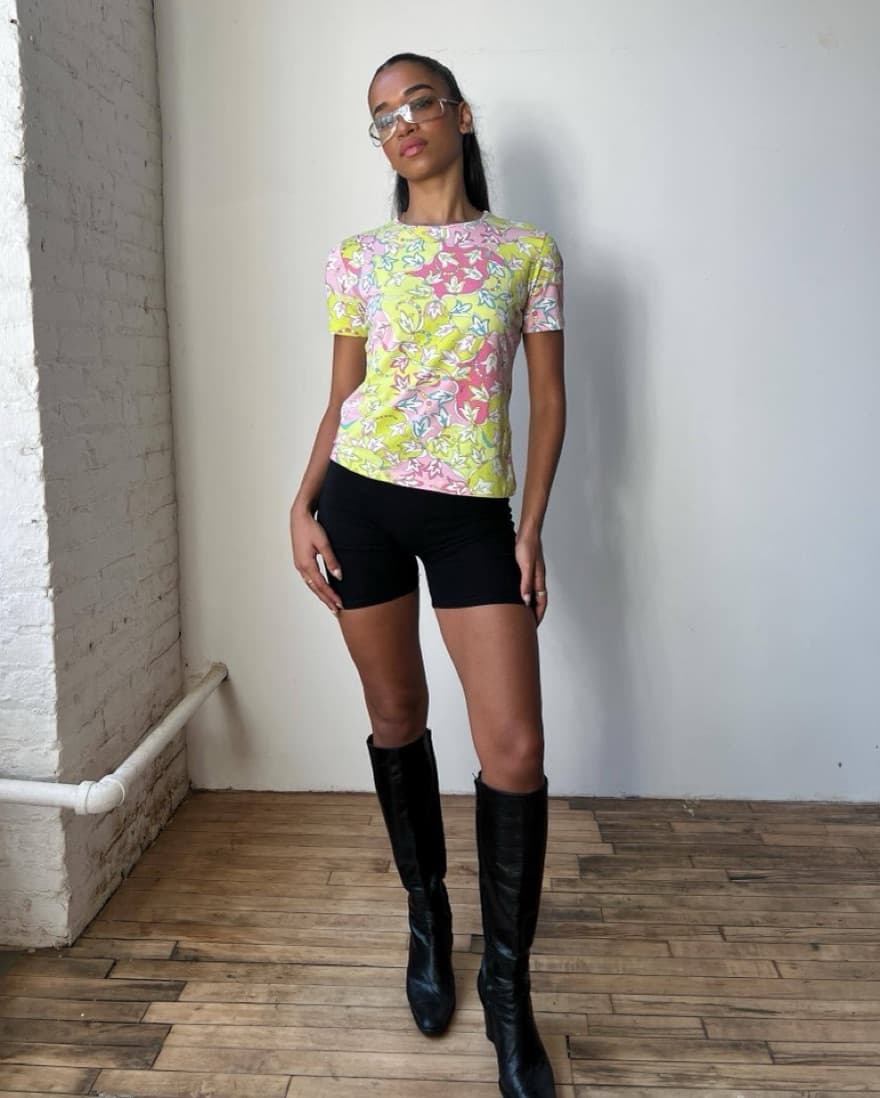 Emilio Pucci Floral Tee - Image 4