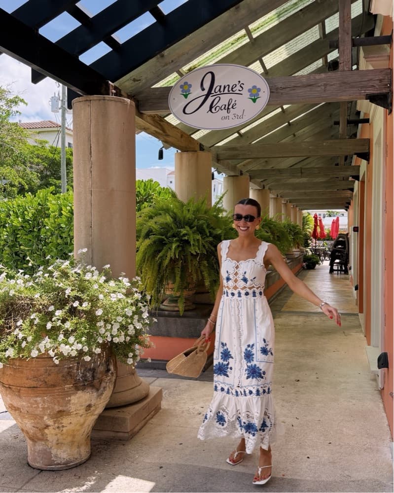 Off-white Farm Rio Midi Dress - Image 2