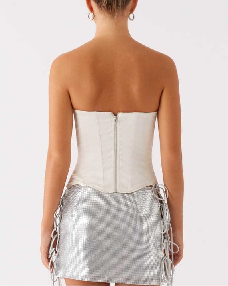 Peppermayo Satin Corset Top - Image 2
