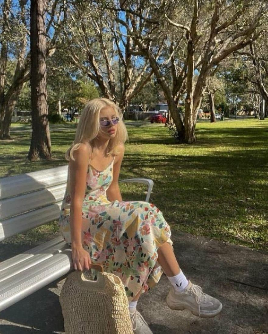 VRG GRL Flower Market Dress - Image 1