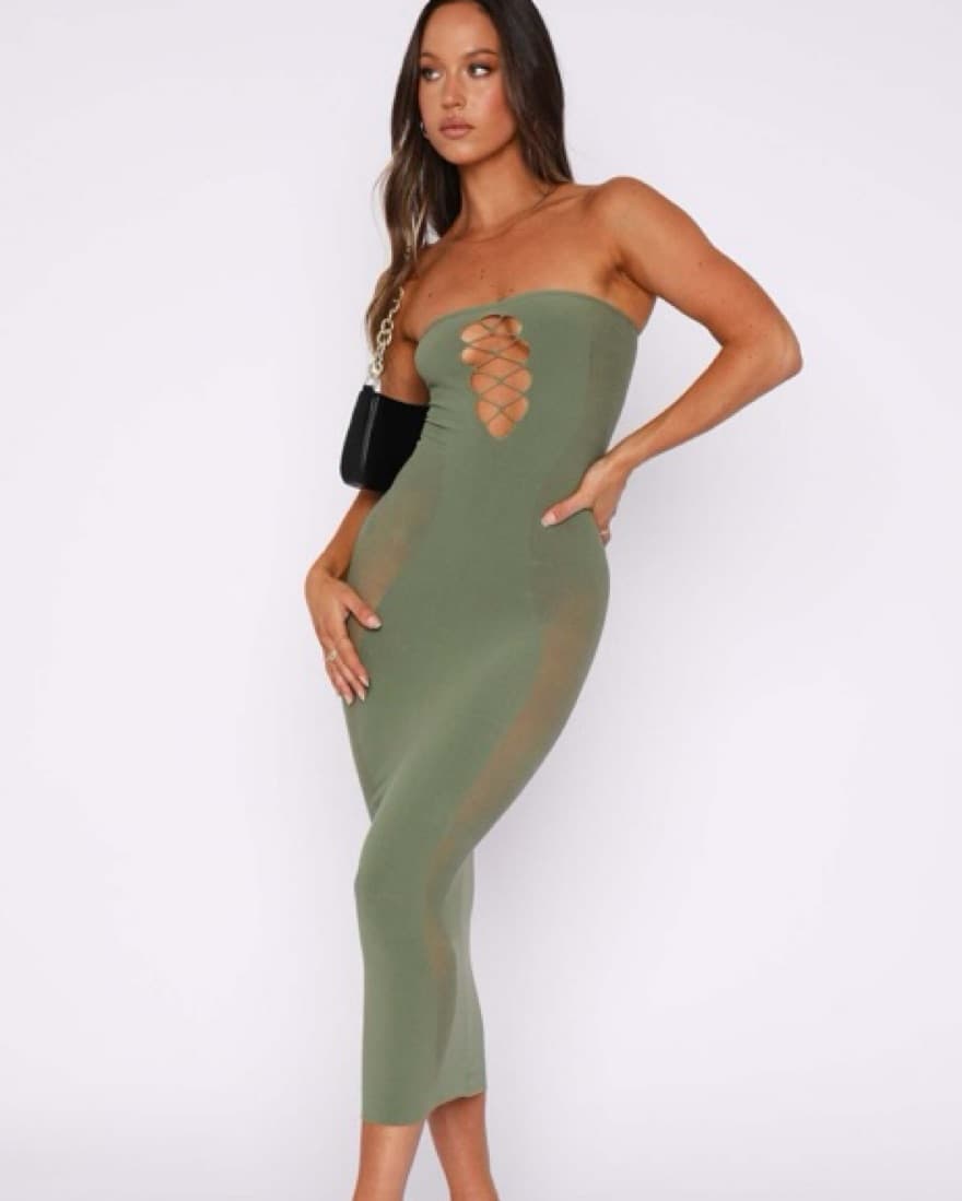 Whitefox Bodycon Midi Dress - Image 3