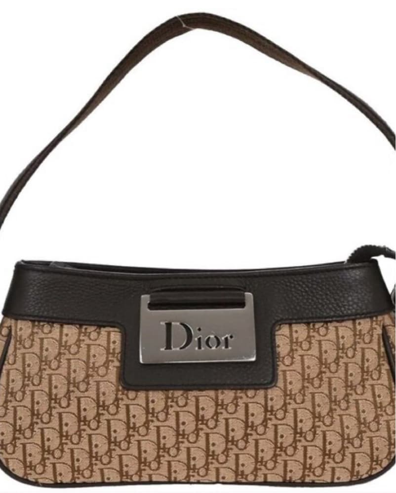 Vintage Dior Logo Trotter Handbag - Image 1