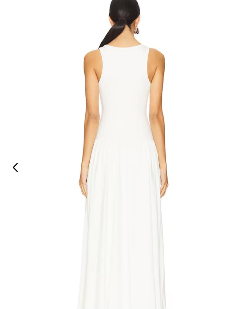 Elegant White Maxi Dress - Image 3