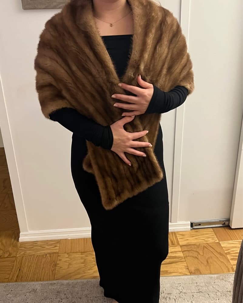 Mink Fur Wrap - Image 2