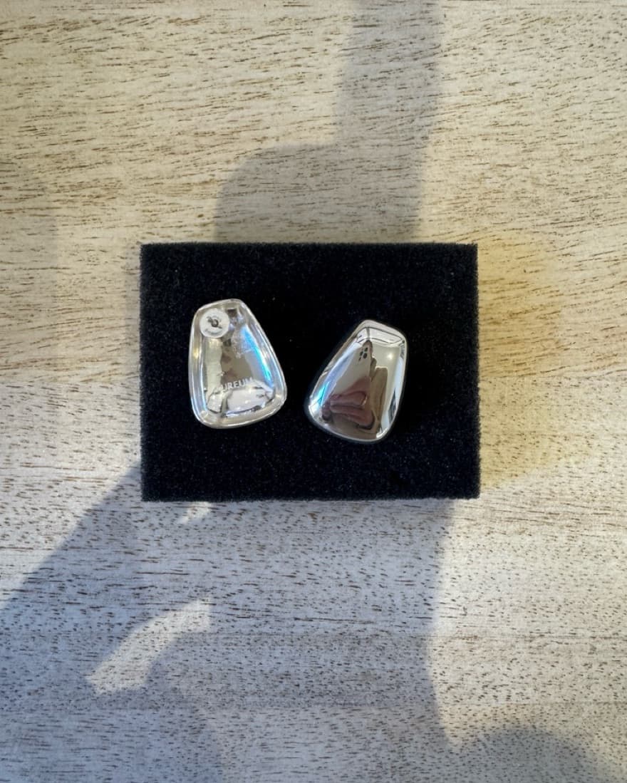 $120 Aureum Fawn Silver Earrings - Image 4