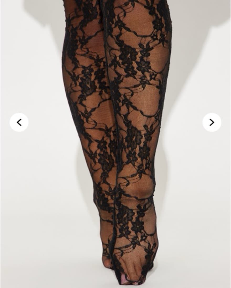 Black Lace micro Mini Dress Set - Image 3