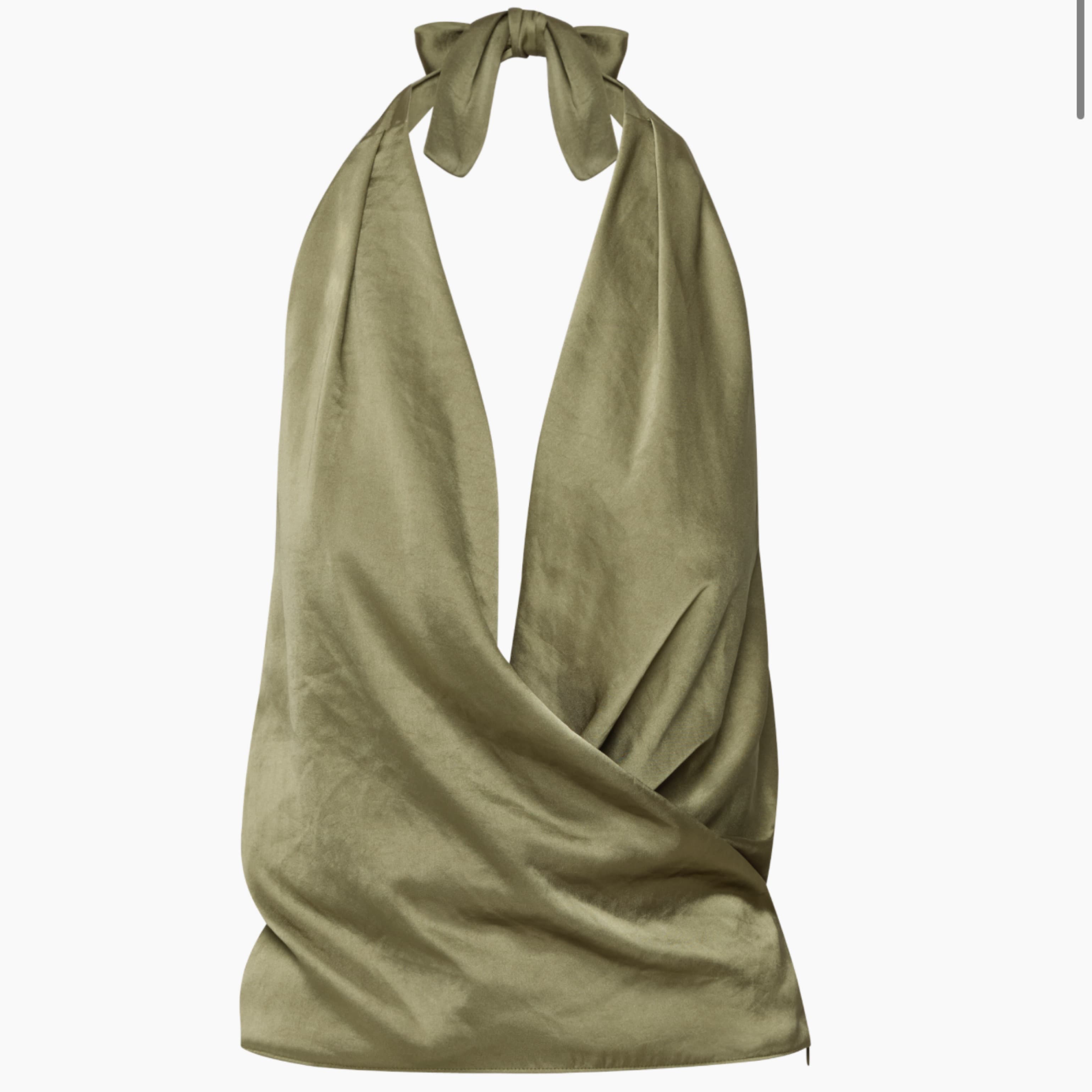 Aritzia Satin Blouse - Martini - Image 1