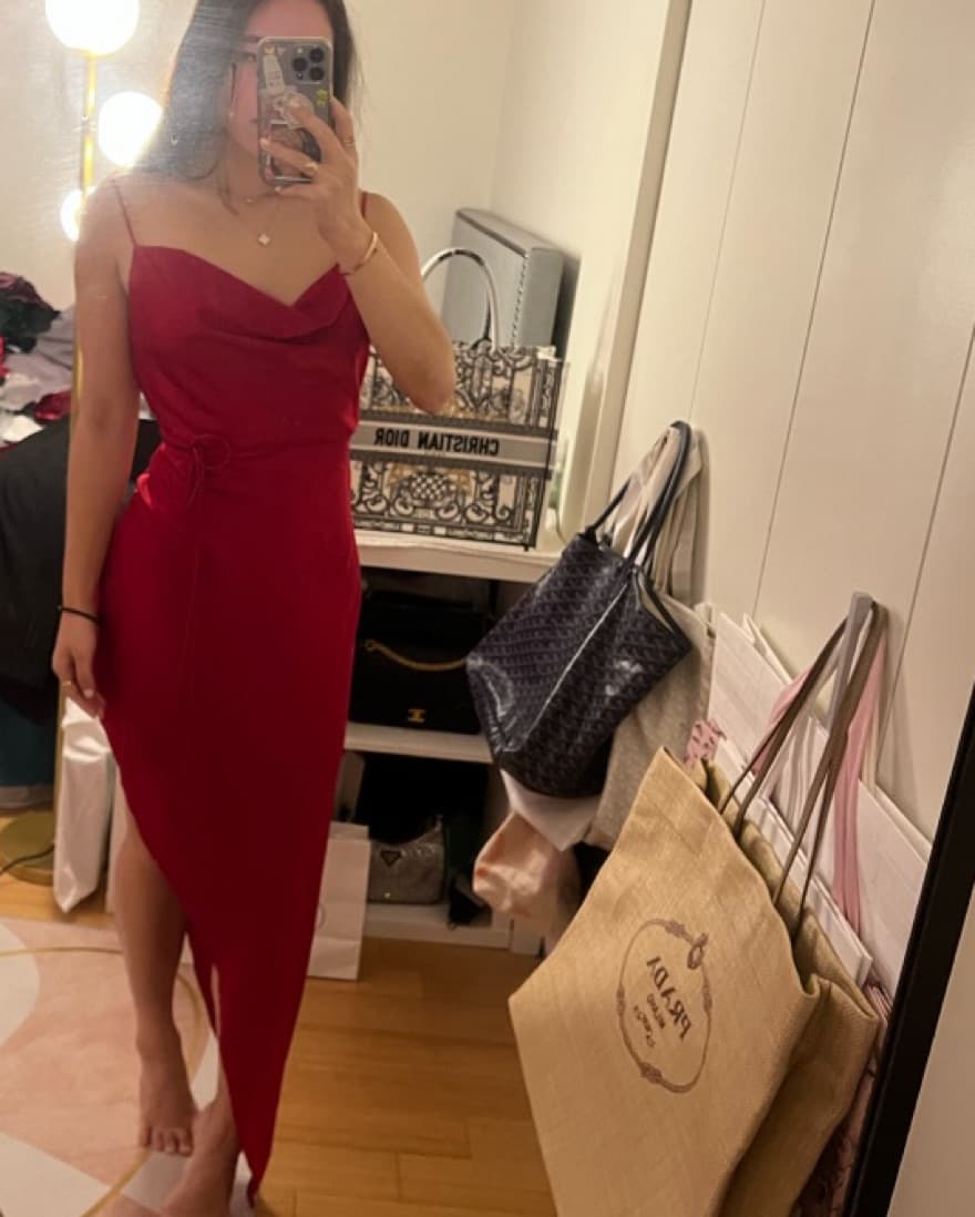 Revolve LPA Rossana Dress in Red - Image 2
