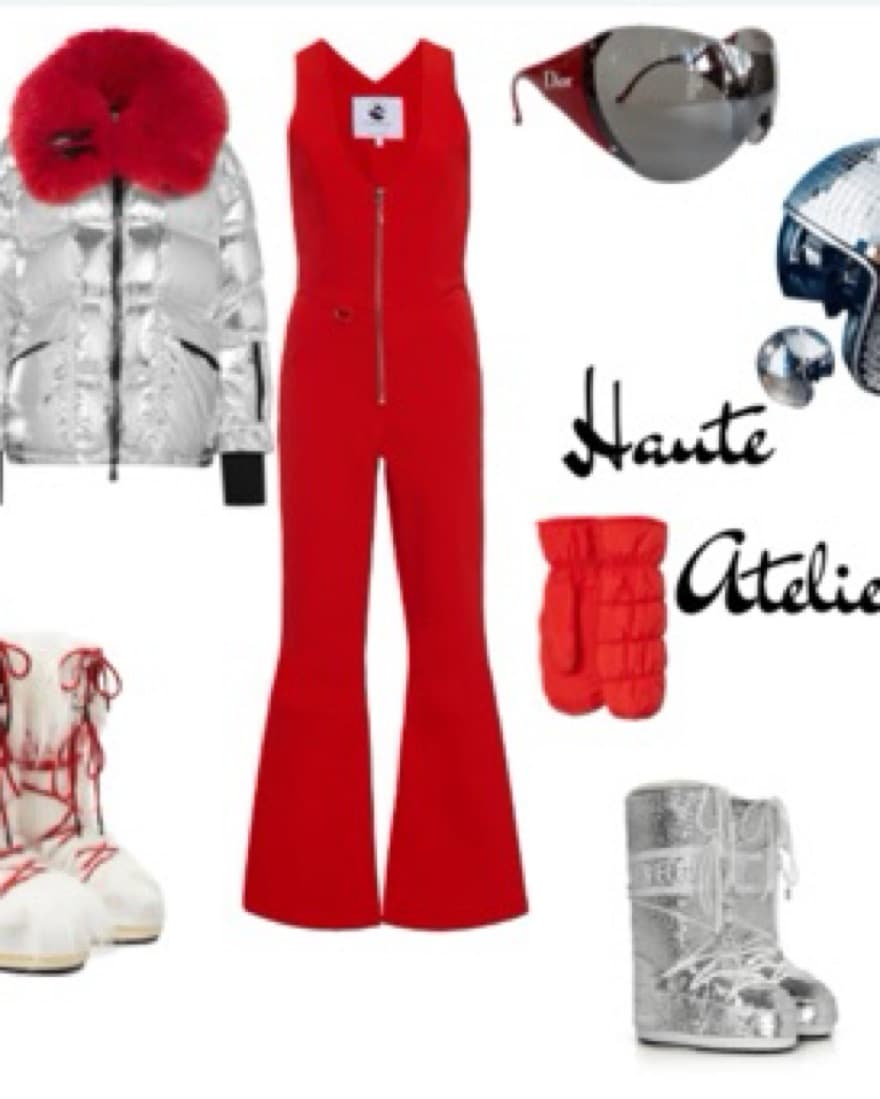 Cordova red ski jumpsuit - Image 6