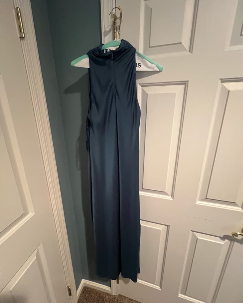 Ted Baker Silk Cowl Neck Dress - Size 1 - Image 2