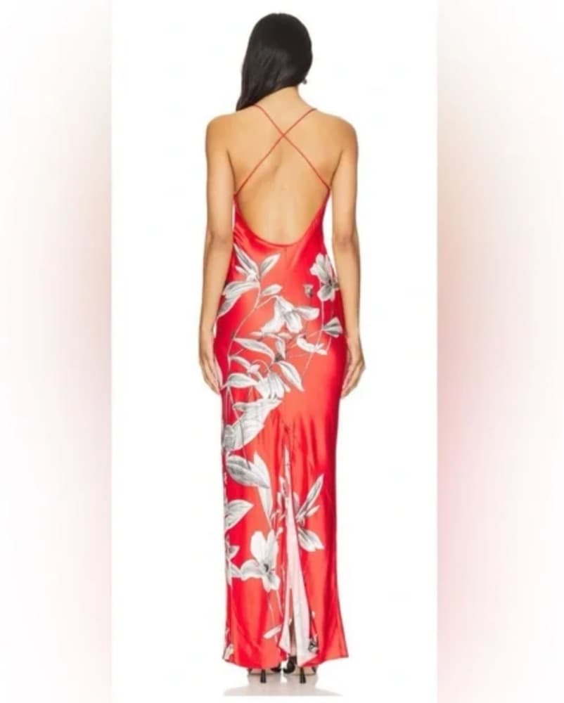 Vibrant Floral Maxi Dress - Image 2