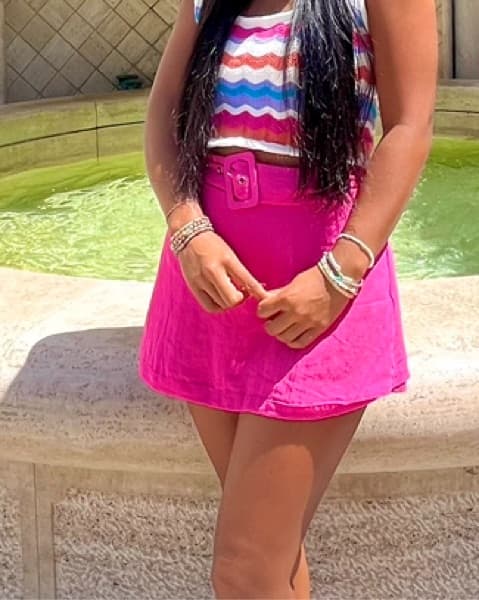 Hot Pink Skort - Image 1