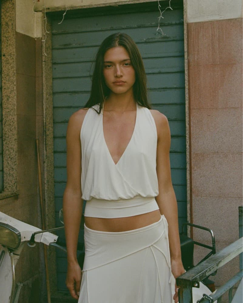 With Jean Sharni Top White - Image 4