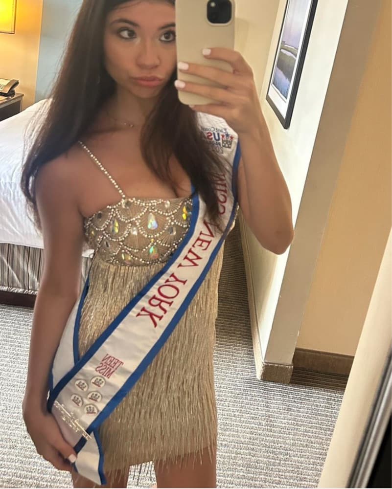 Sherri Hill fringe dress - Image 1