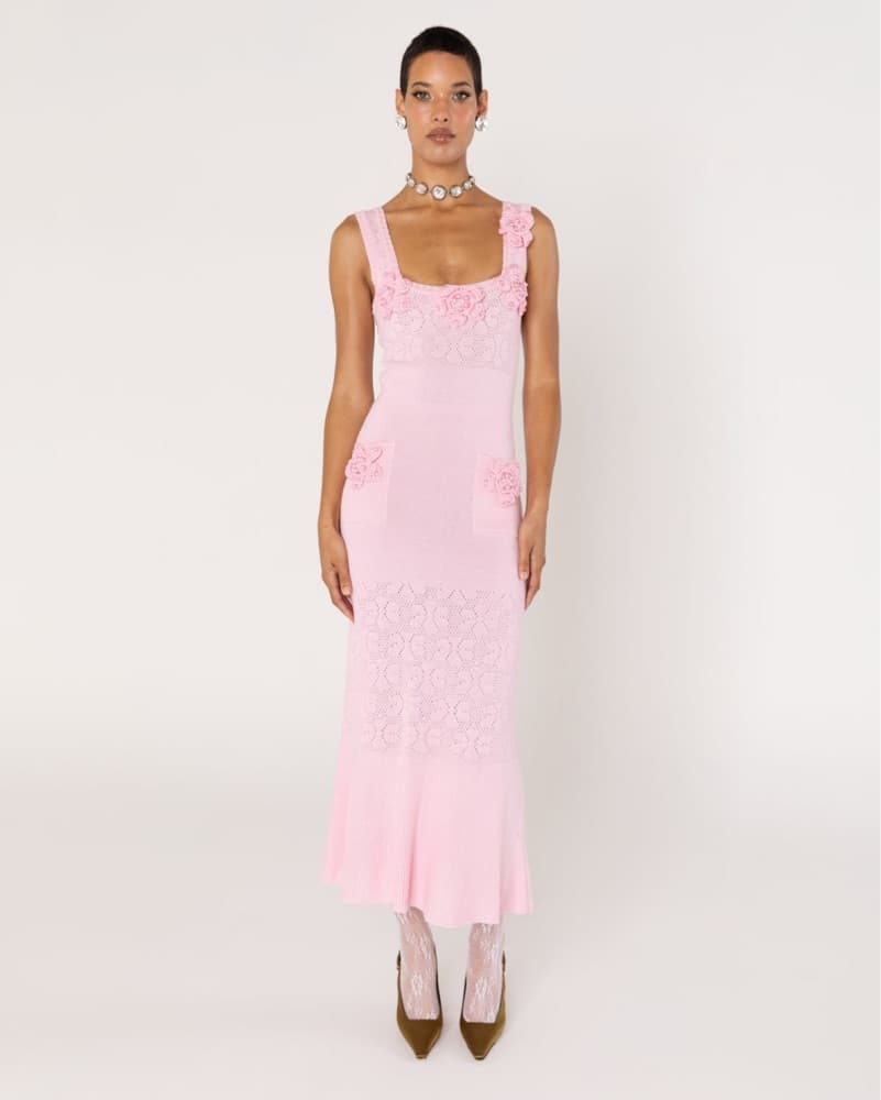 Andreeva Knit Detailed Dress - Image 2