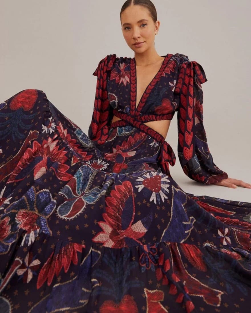 FARM Rio Tropical Shine Dress - Image 1