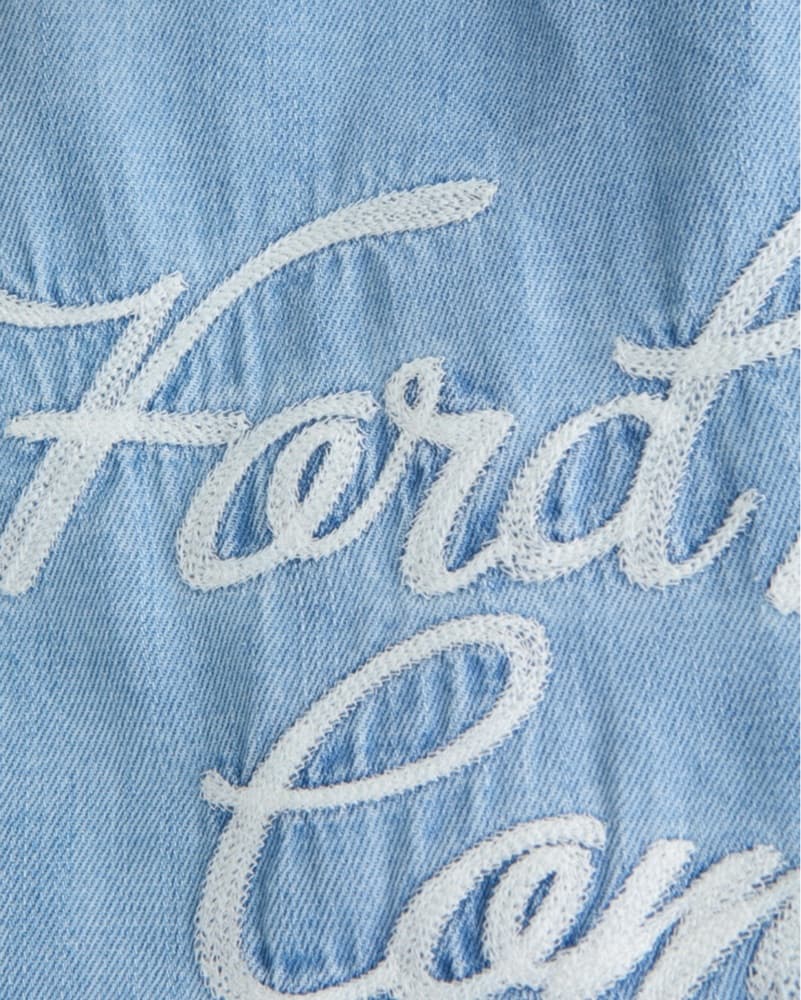 Ford Denim Button Up Shirt  - Image 4
