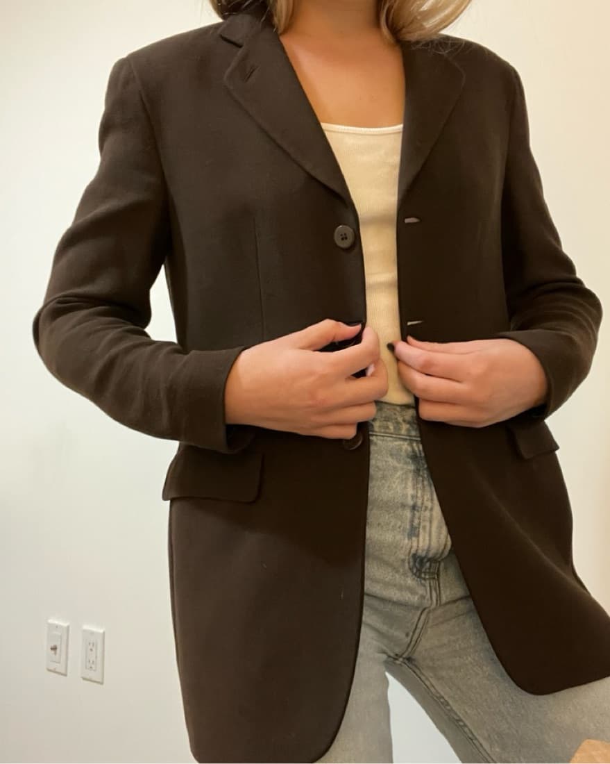 Giorgio Armani Brown Blazer - Image 4