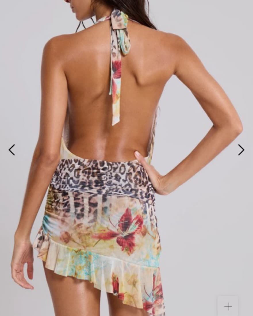 Mini Cindy Plunge Dress - Image 3