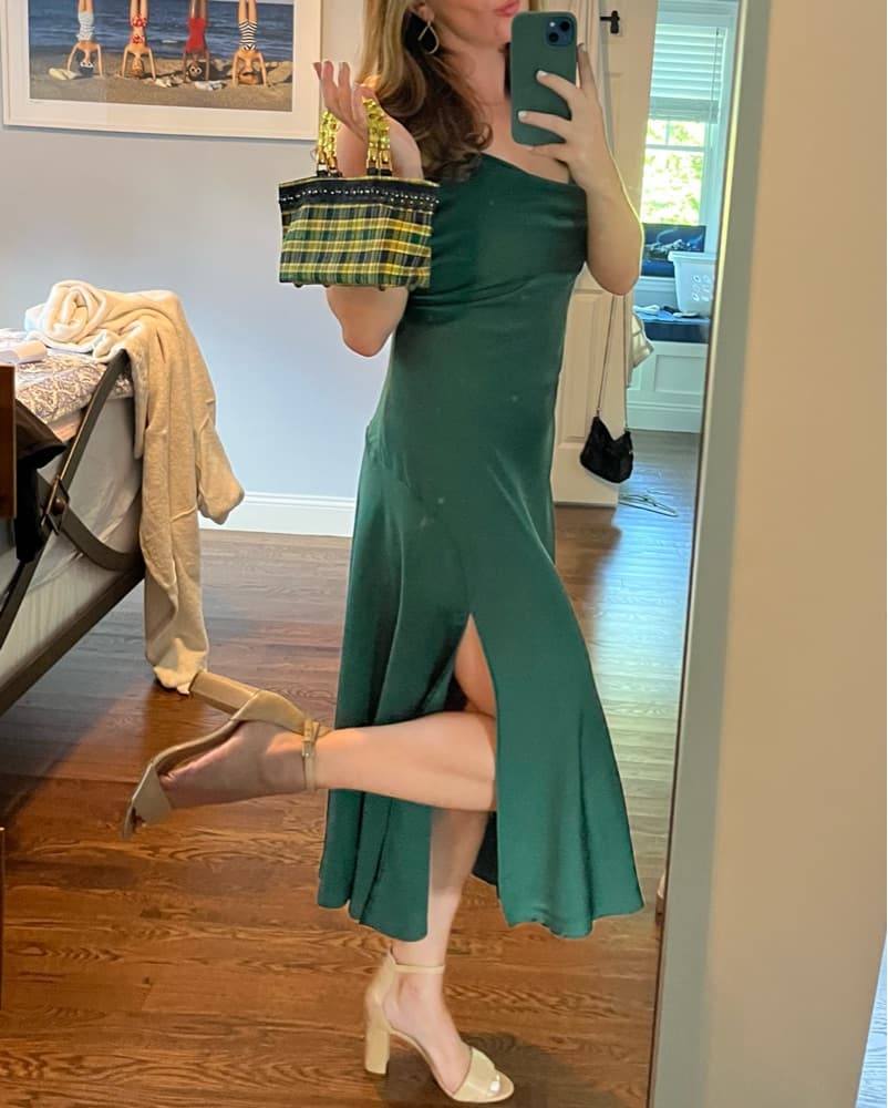 Green Astr The Label Gaia Midi Dress - Image 3