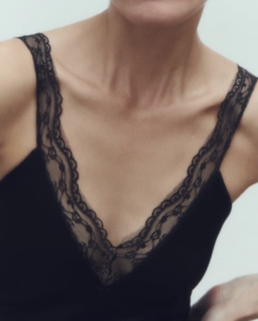 Zara Lace Slip Dress  - Image 4