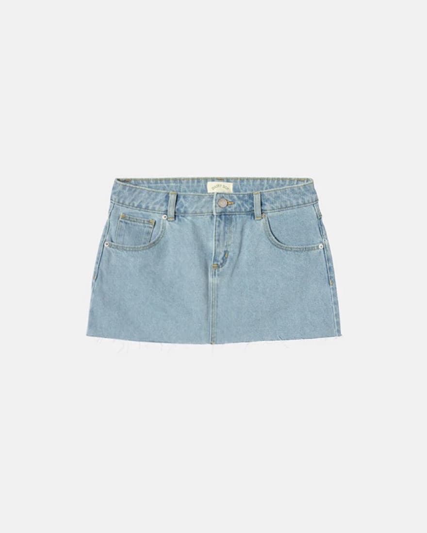 Dairy Boy Bambi Skirt Light Wash  - Image 2