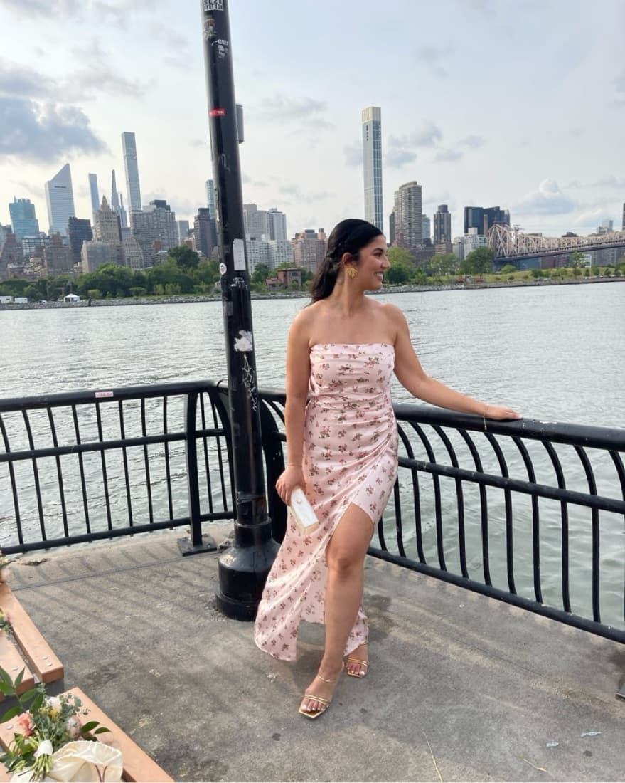 Pink Reformation Dress - Image 4