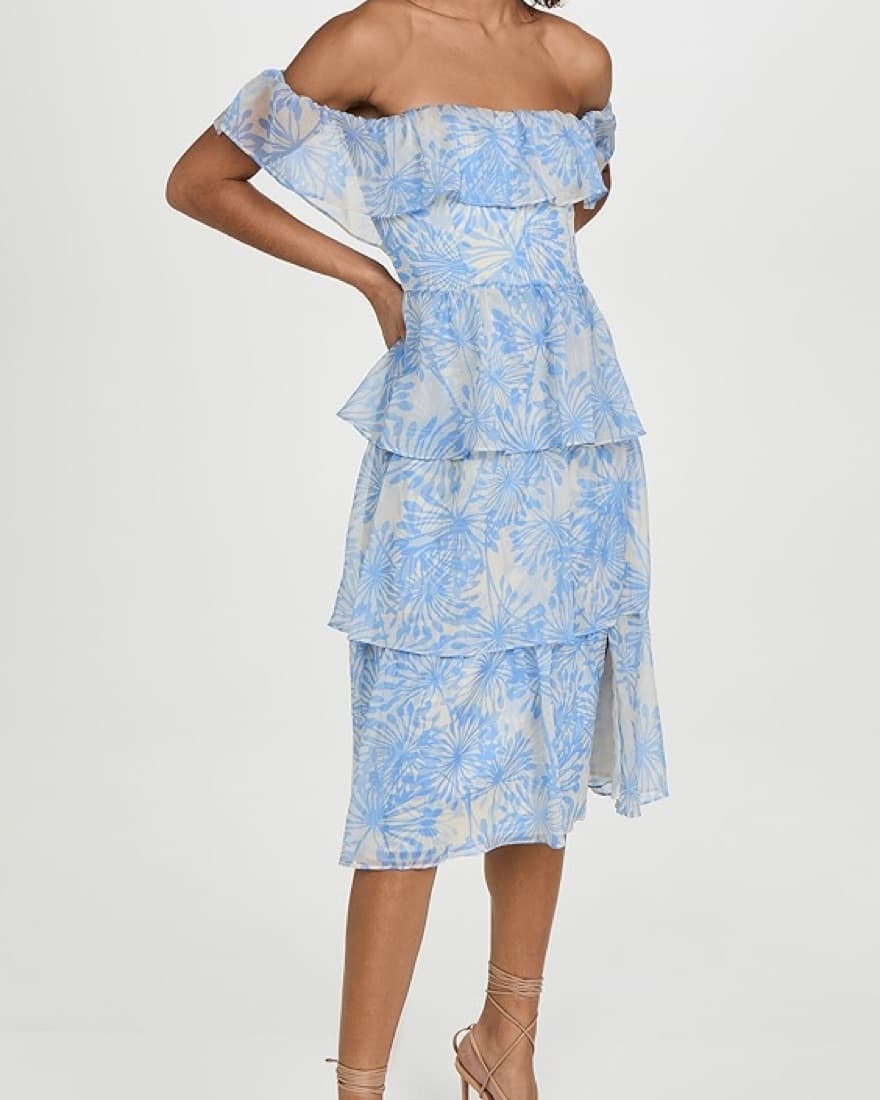 Amanda Uprichard Venezia Midi Dress - Image 2