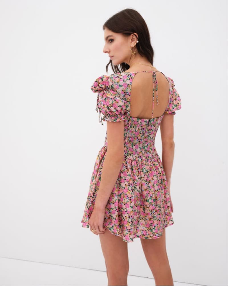 For Love & Lemons PAULINA MINI DRESS - Image 3
