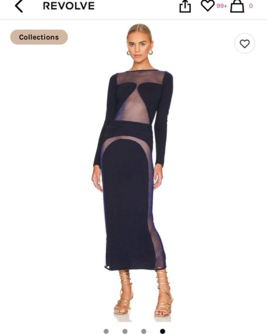 Cult Gaia Mallory Knit Skirt - Image 1