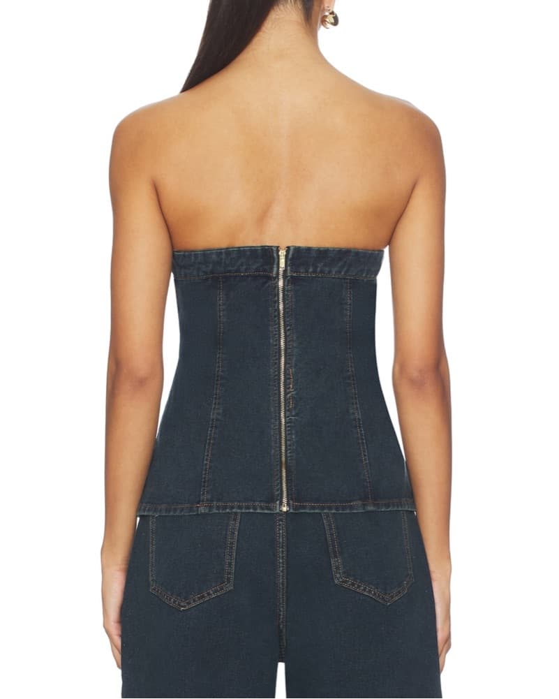 Lex Denim Corset Set - Image 2