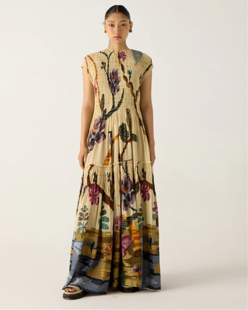 Cord July Dress - Safari - Image 1