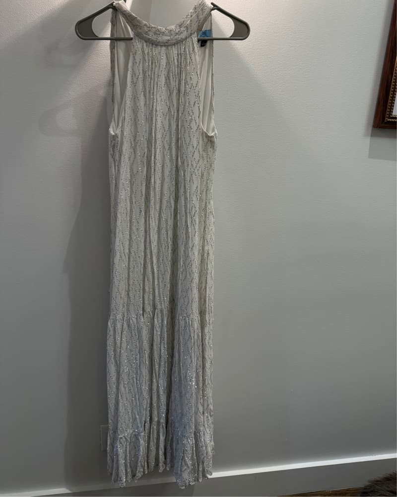 CeCe Metallic Sparkle Maxi Dress - Image 4