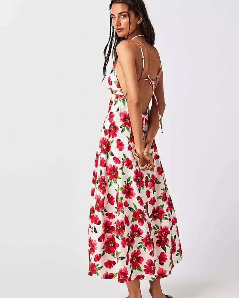 Free People Floral Maxi Dress - Image 3