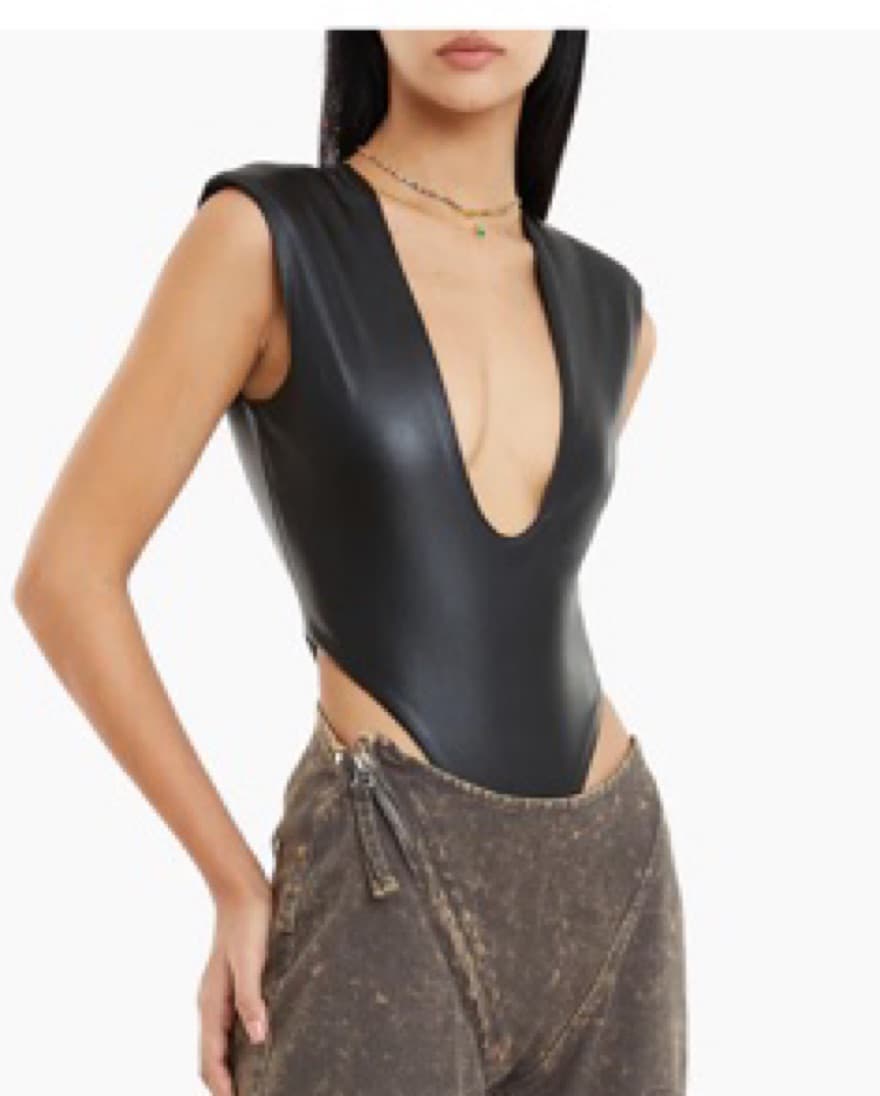 Leather Bodysuit - Image 1