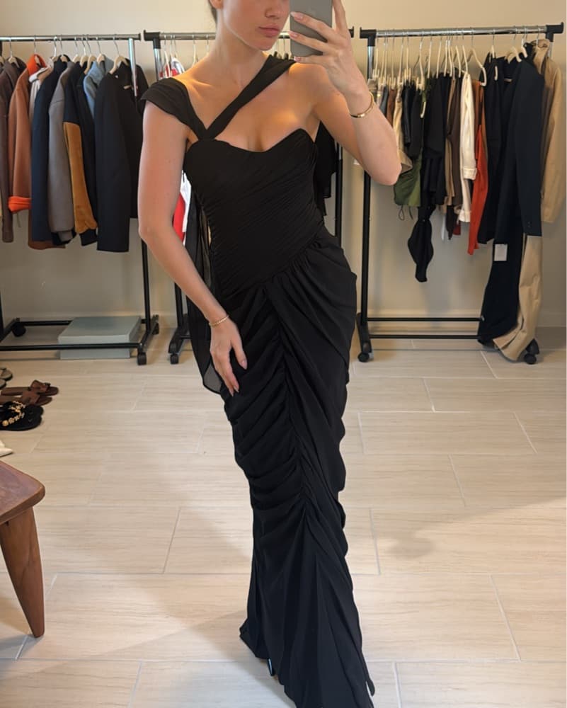 Meshki Micaela Chiffon Gown - Image 1